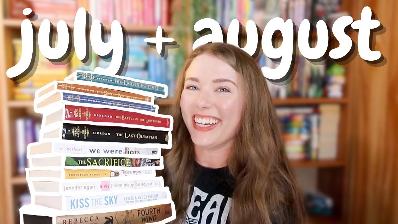 I read 25 books in July & August! Let&rsquo;s talk about them 📚
