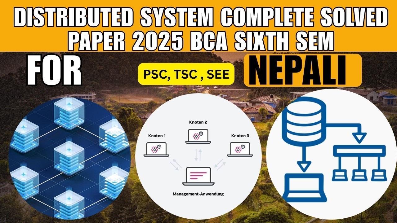 DISTRIBUTED SYSTEM COMPLETE SOLVED PAPER  2025 BCA SIXTH SEM