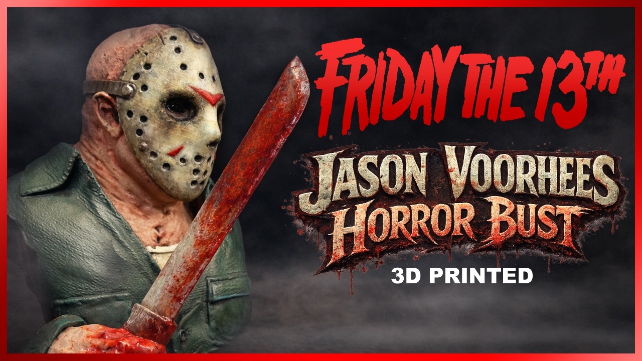 I Made a Bust of Jason Voorhees (Friday The 13th)