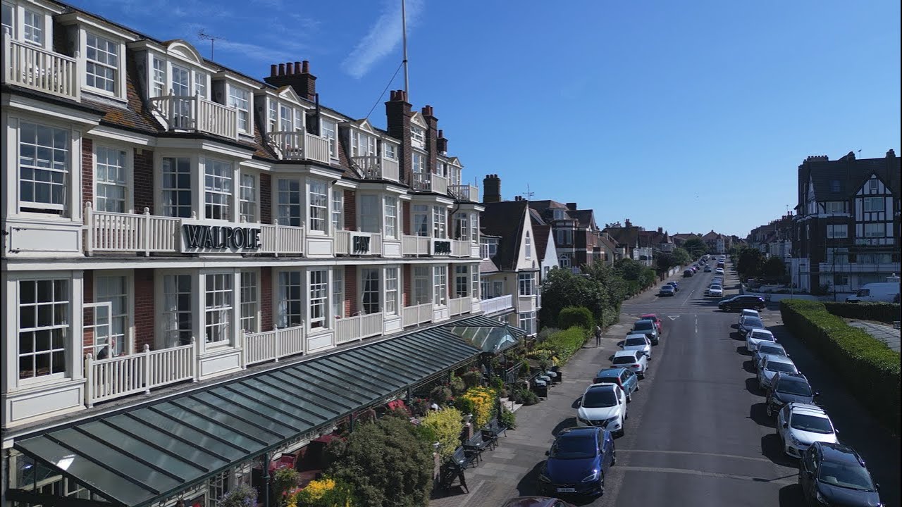 The Walpole Bay Hotel. Stunning Views From Above
