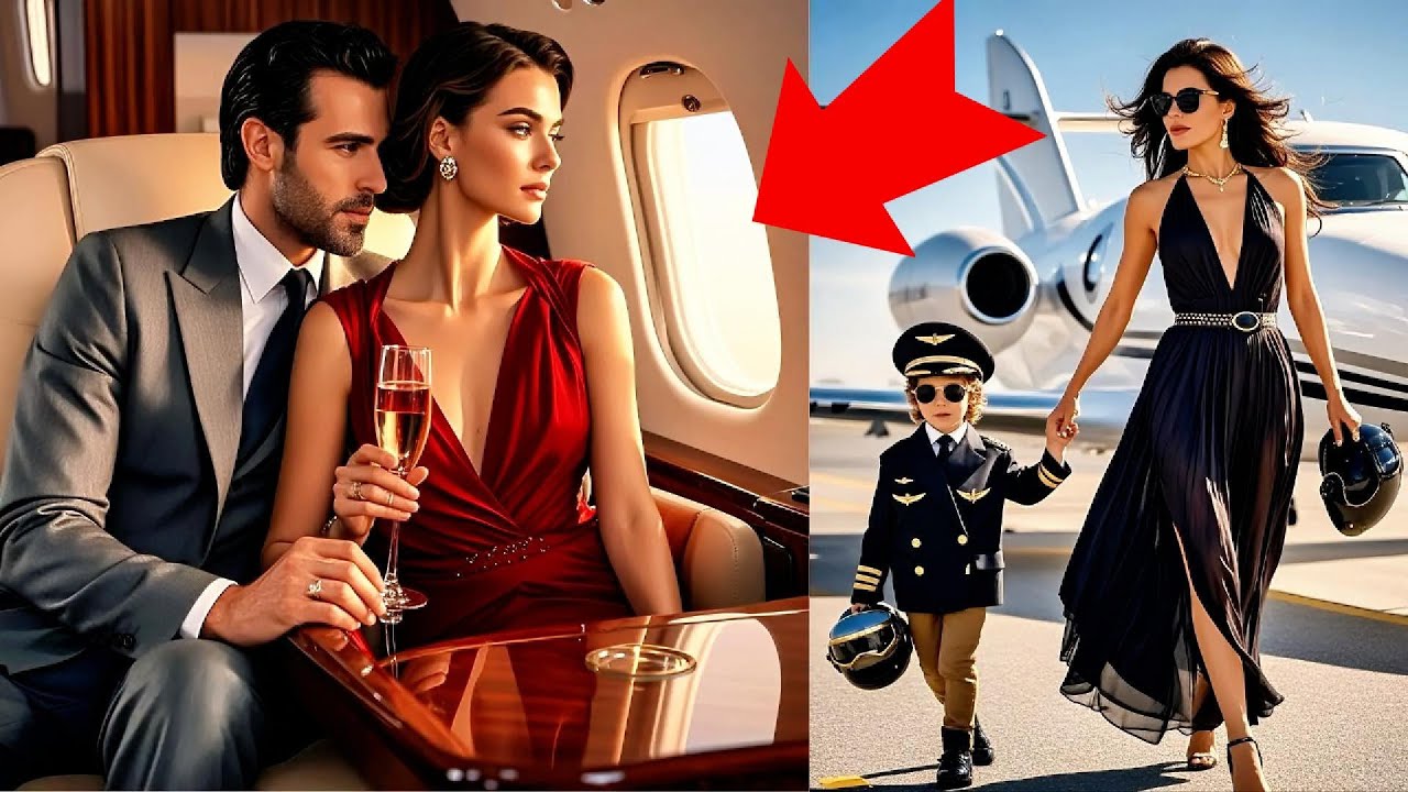 Subió al jet privado con su nueva amante… pero la piloto era su exnovia