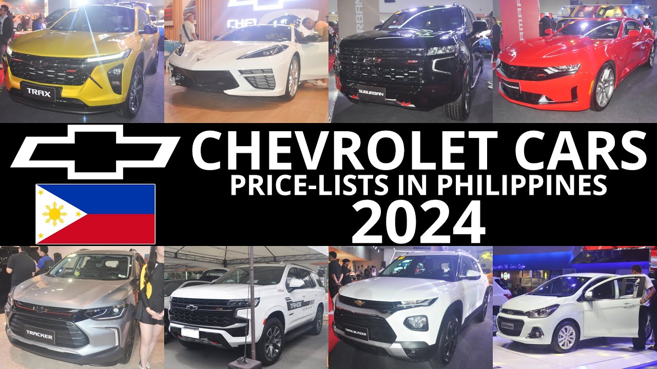 Chevrolet Cars Price-lists in Philippines 2024 | Corvette, Camaro, Trax, Suburban & MORE