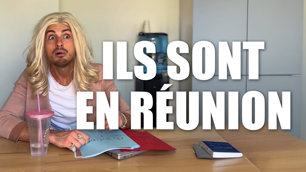 ILS SONT EN RÉUNION