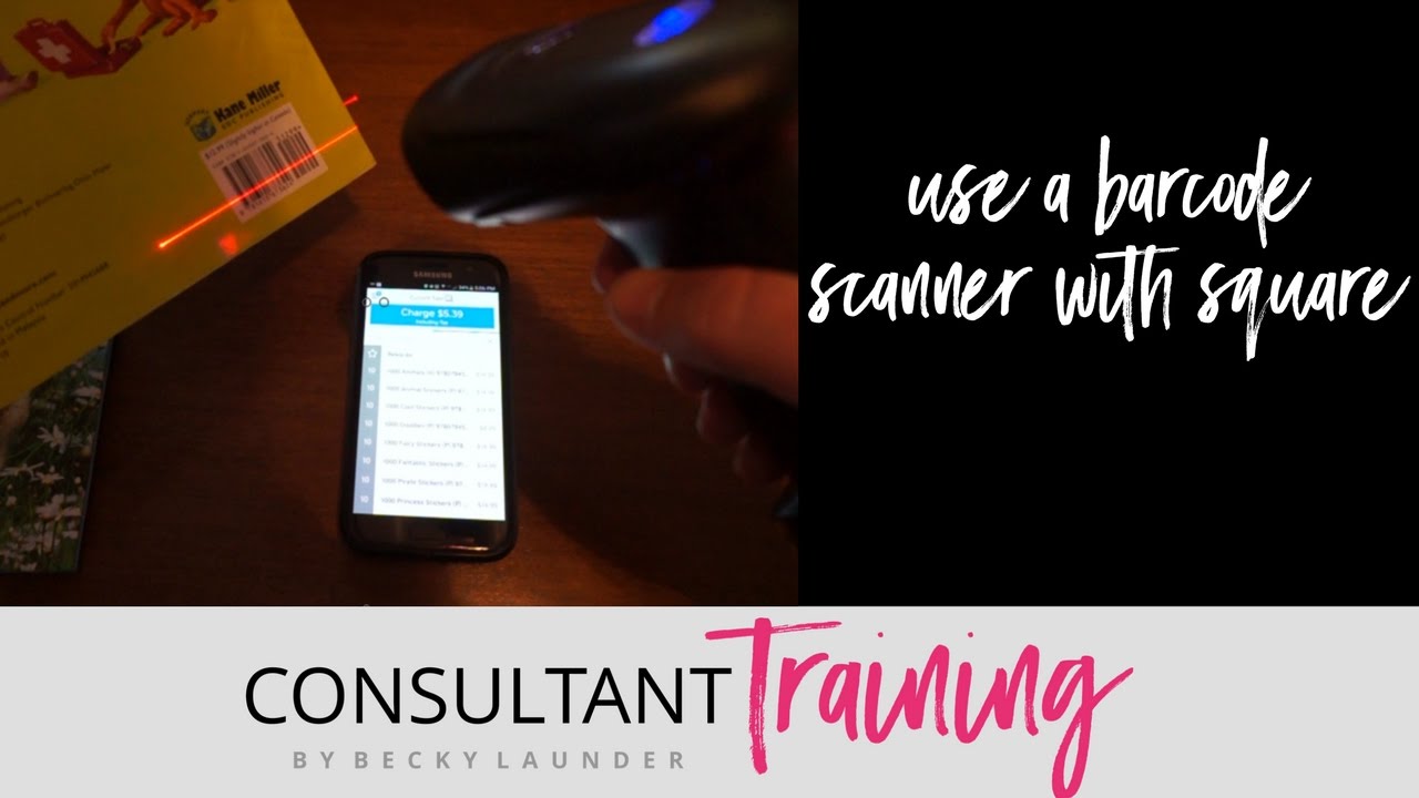 Use a Barcode Scanner with Square - Modern Direct Seller