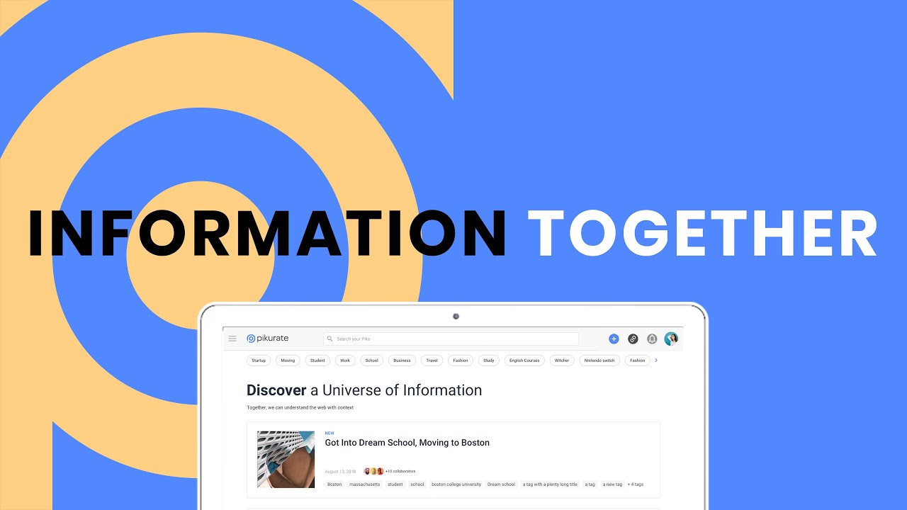 Pikurate: Collaborative Information Platform
