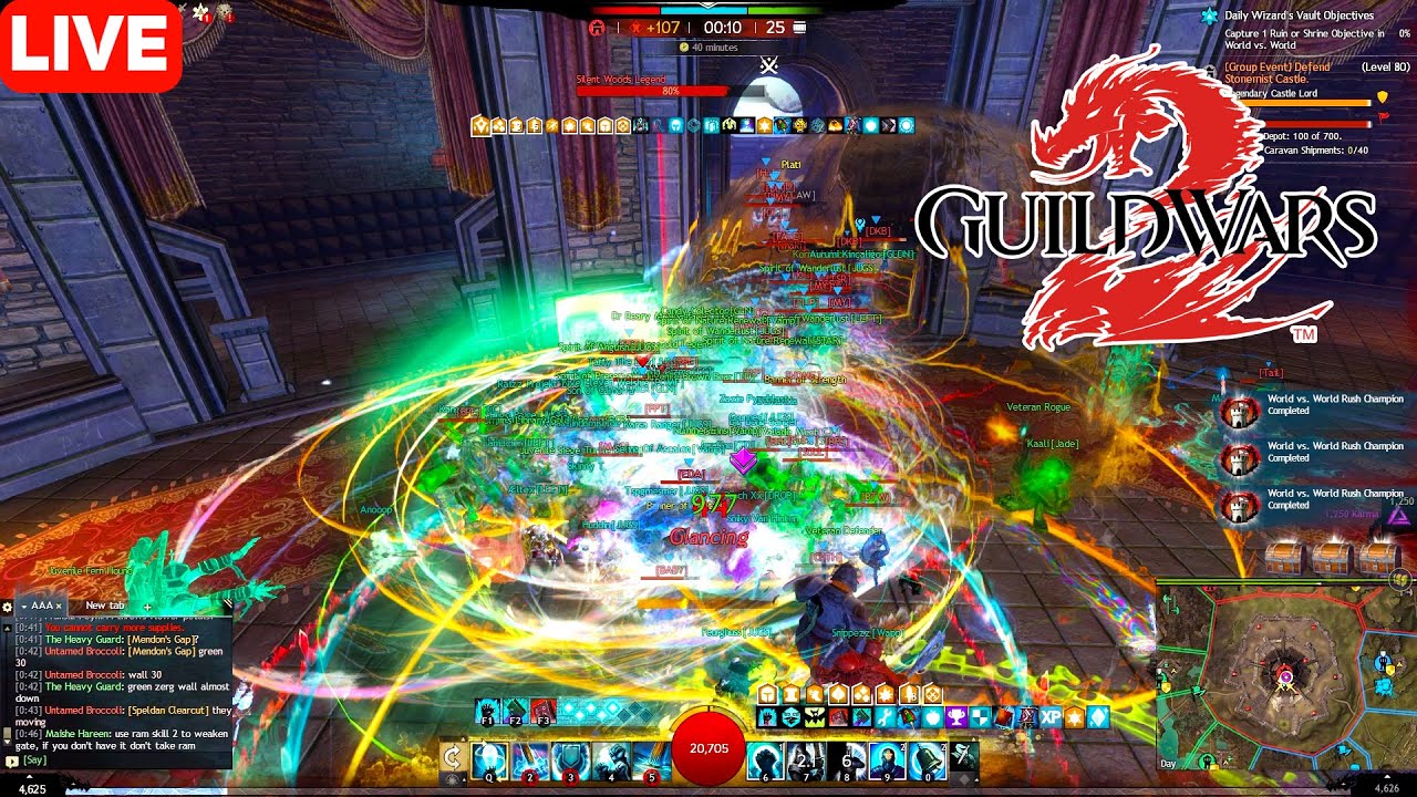 🔴LIVE Guild Wars 2 WvW ⚔️ My Zerg Life | 4-2-26 #gw2 #wvw #live