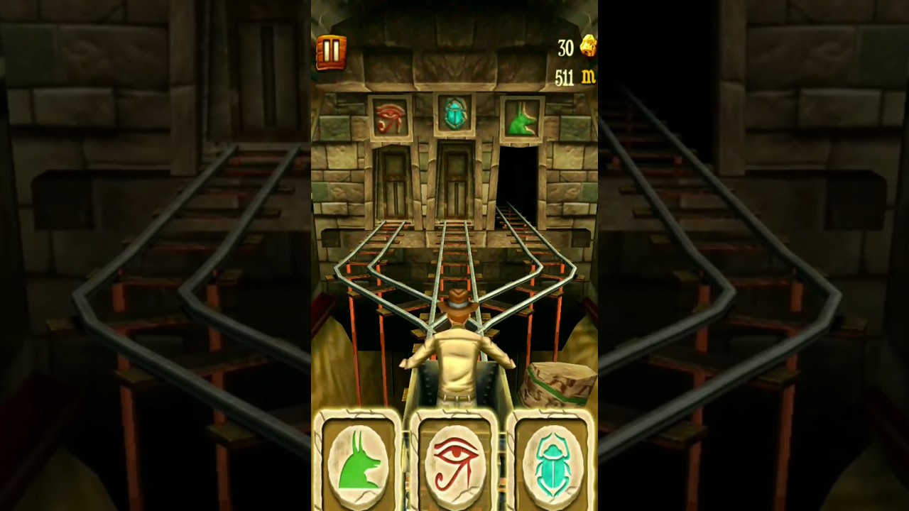 😱 Rail Rush Game || 😲New Green Secret Map #short #video