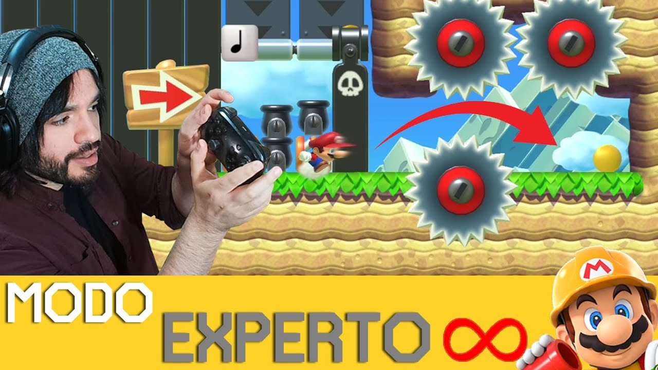 Lo que me OBLIGAN HACER para ¿BUGUEAR? - EXPERTO INFINITO (NO SKIP) - SMM2 - ZSSJ