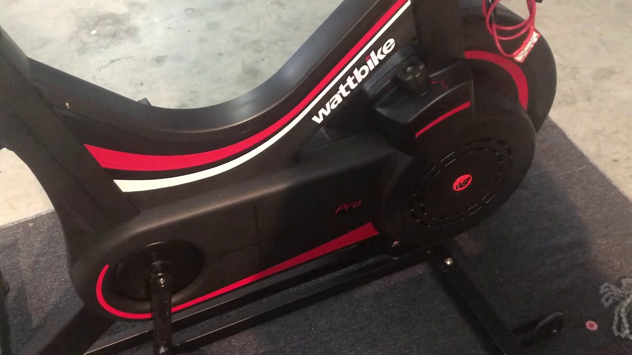 Taking a Wattbike Pro/Trainer cover off -  changing the chain and resetting resistance
