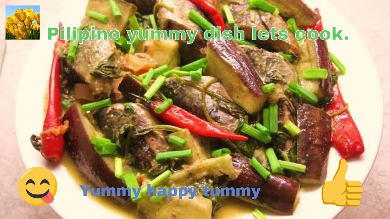 Paksiw na tulingan na may gata/ small tuna fish with vinigar & coconut milk.