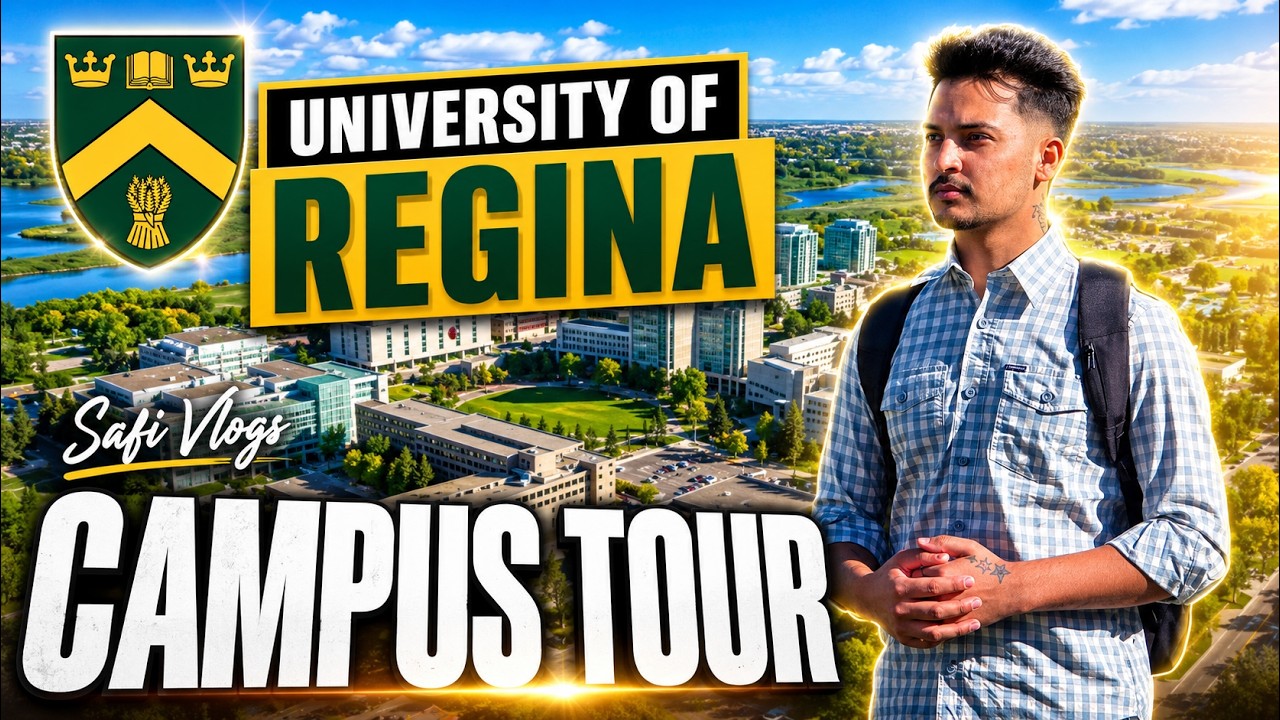 CAMPUS TOUR | UNIVERSITY OF REGINA | SAFI VLOGS 2025