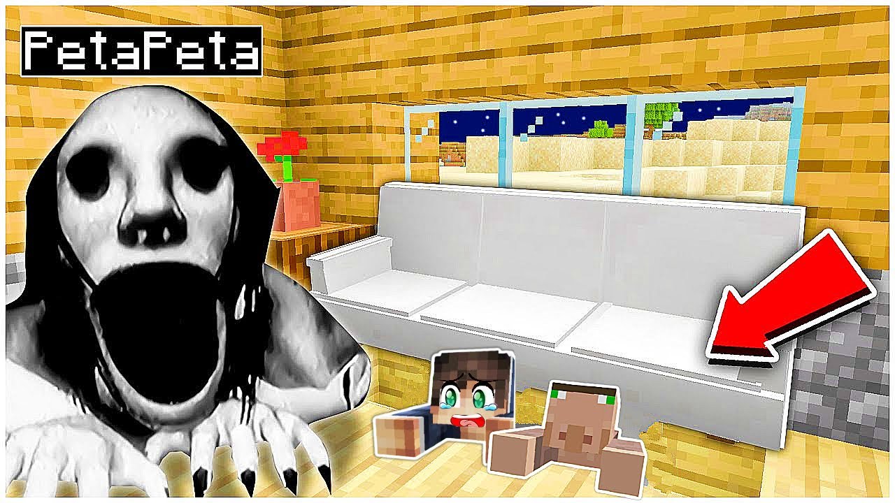 Sakrio Sam Se Ispod Kreveta Od STRASNOG Duha Terora U Minecraftu!!