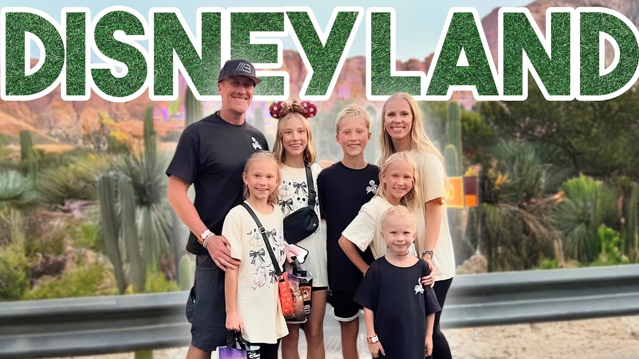 Disneyland with family of 7! | Meet the Millers Vlog
