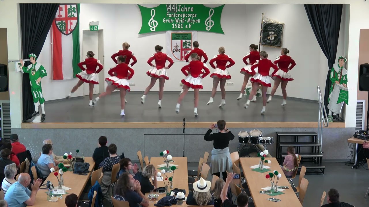 Tanzcorps Prinzengarde Polch - 44 Jahre Fanfarencorps Grün-Weiß Mayen (25.05.2025)