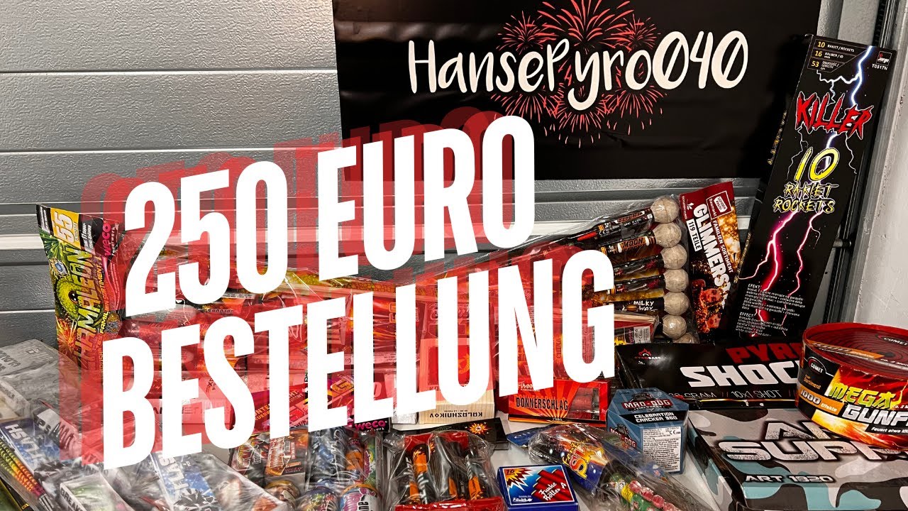 FEUERWERK UNBOXING|FEUERWERKSVITRINE|2024