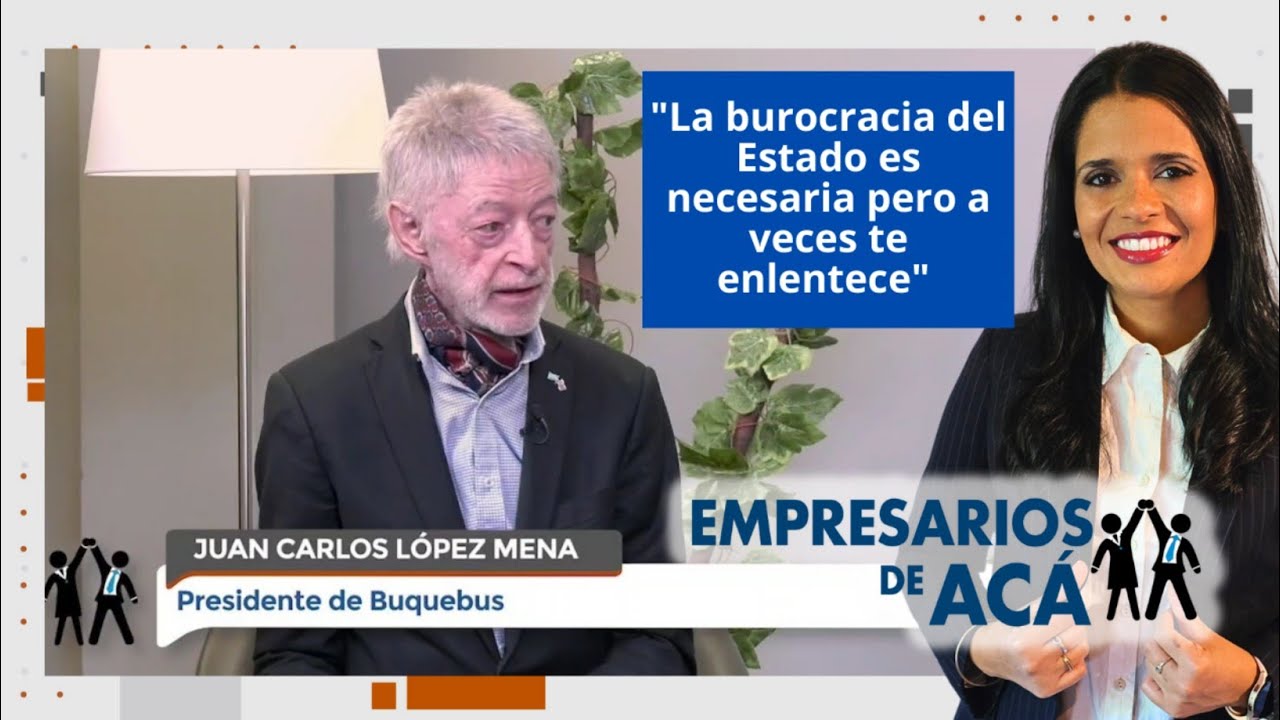 Empresarios de Acá | entrevista a Juan Carlos López Mena Presidente de Buquebus
