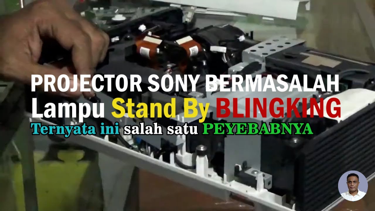 PROJECTOR SONY VPL DX 111 LAMPU STAND BY BLINK FIXED  | INI SOLUSINYA
