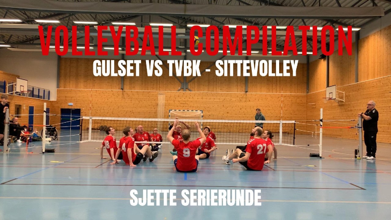 Volleyball | Gulset VS TVBK - sittevolley | Sjette serierunde