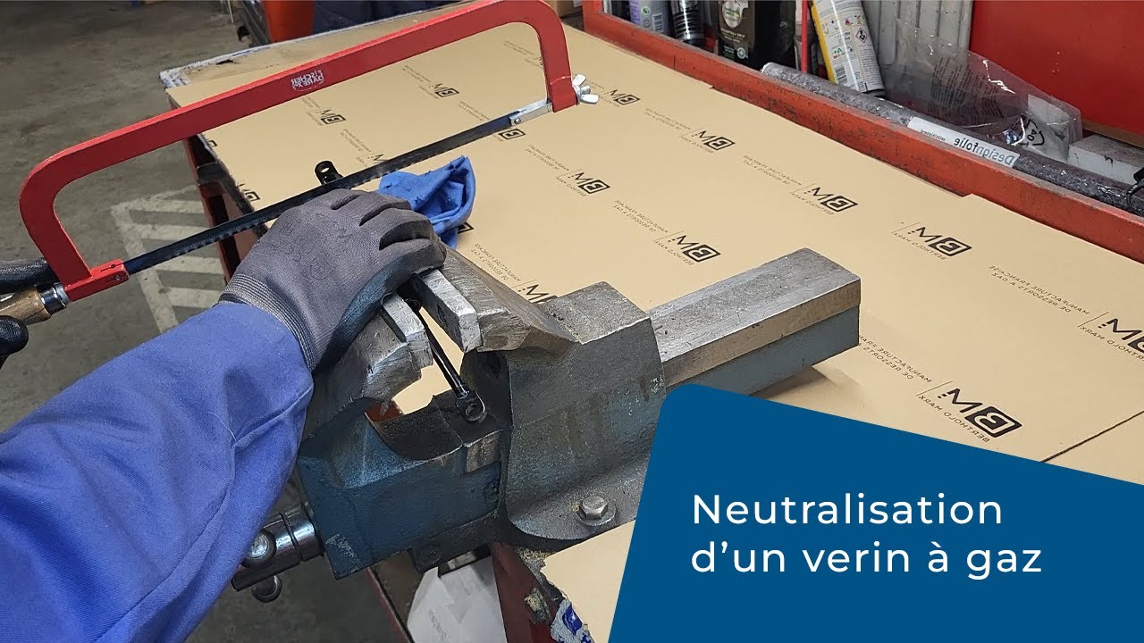 Tuto - Neutralisation d'un vérin à gaz