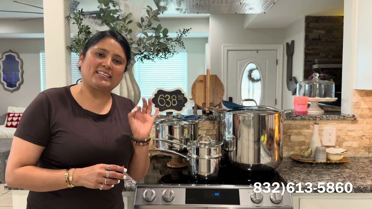 Súper Paquete P2 con la vaporera de 40 qts Erika 832)613-5860
