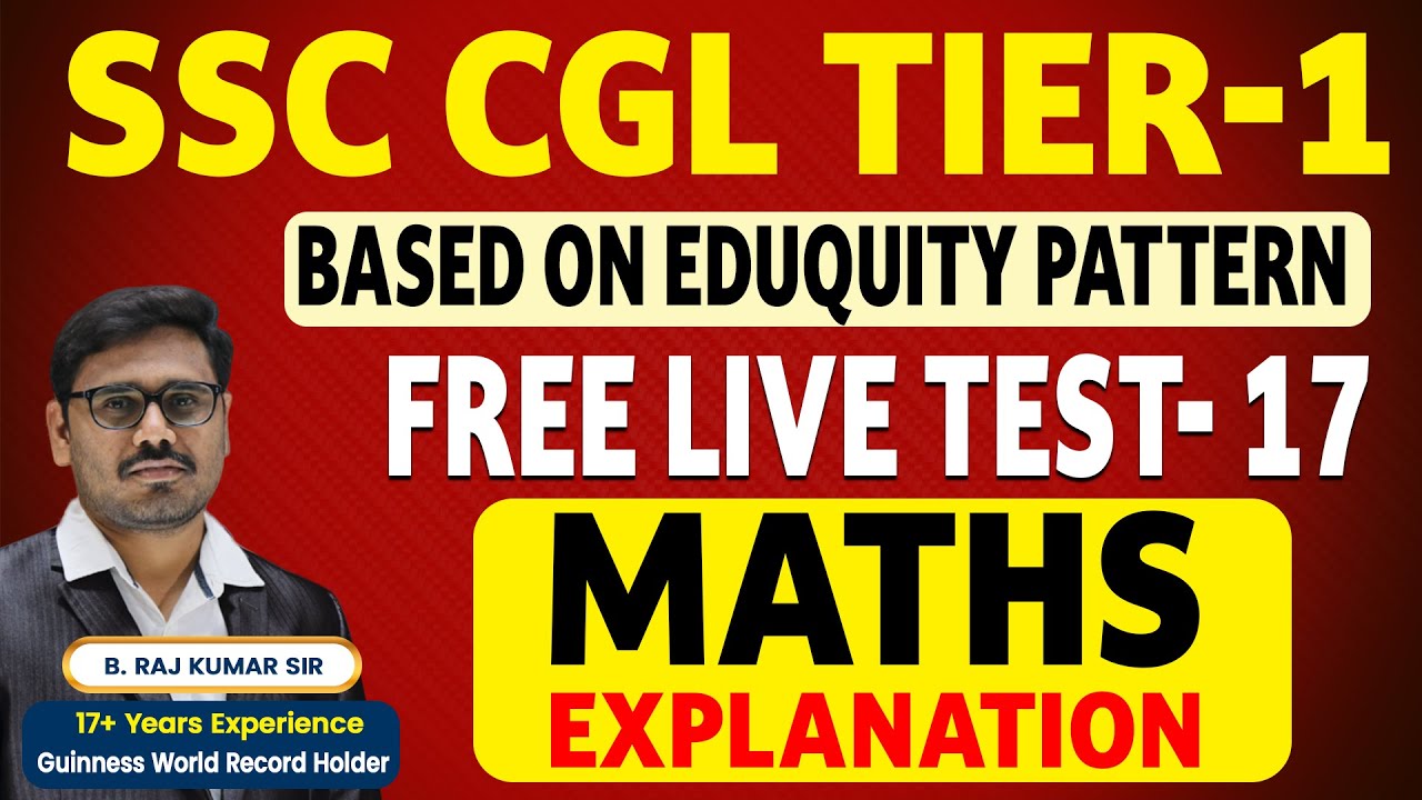 ALL INDIA LIVE MOCK-17 MATHS EXPLANATION | BY RAJKUMAR SIR || EVEREST COACHING POINT