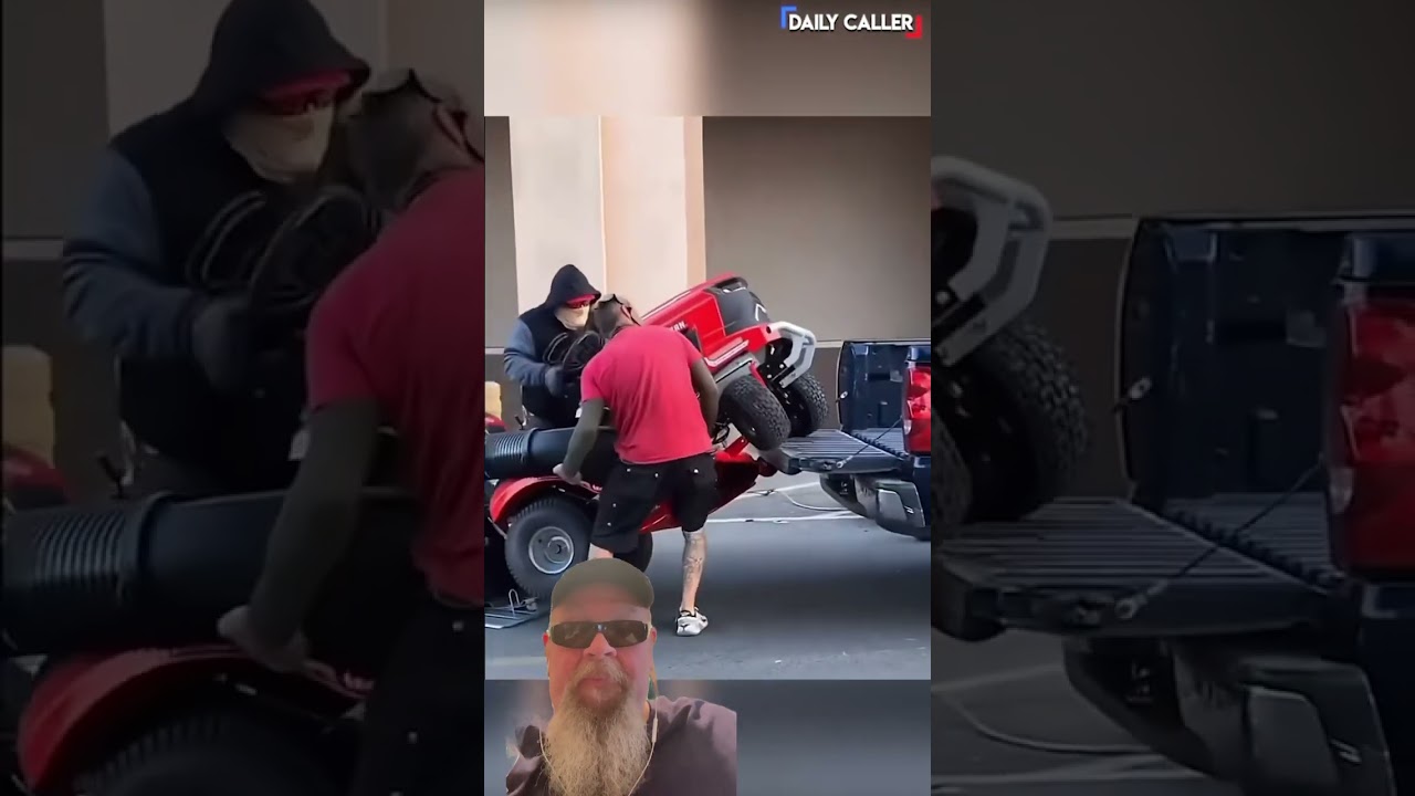 Riding Lawnmower Stolen In Broad Daylight 