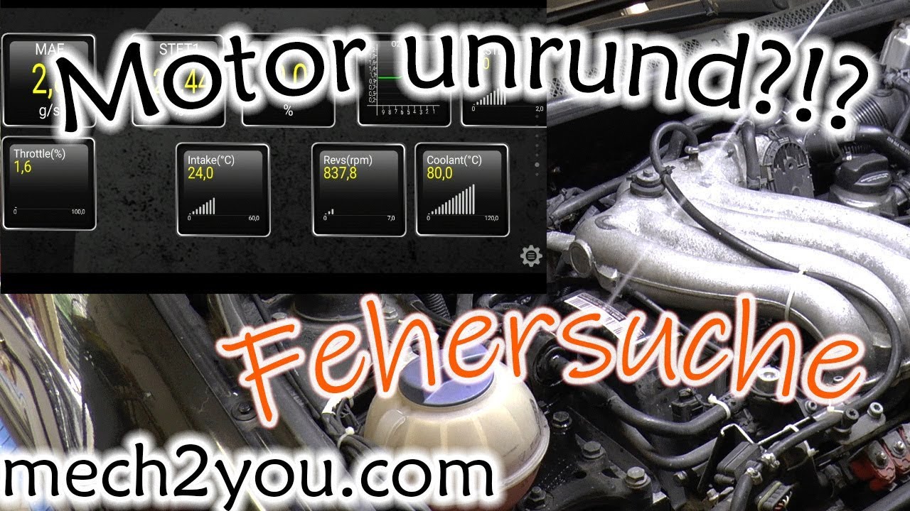🛠️ Motor läuft unrund Unterdruck Leck leicht finden Gemischadaption Teil 2 | Motor unrund