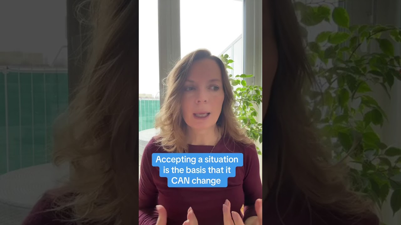 Accepting what is
