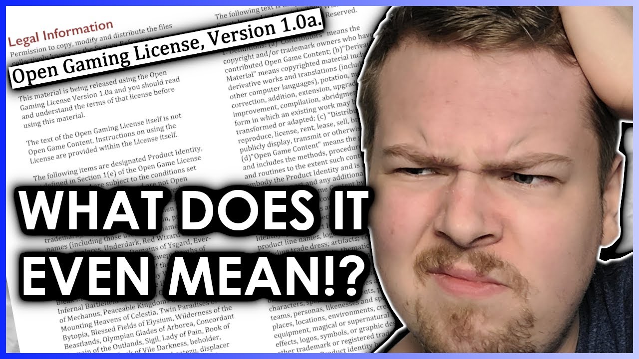 What EXACTLY is the WotC SRD? - OGL 1.1