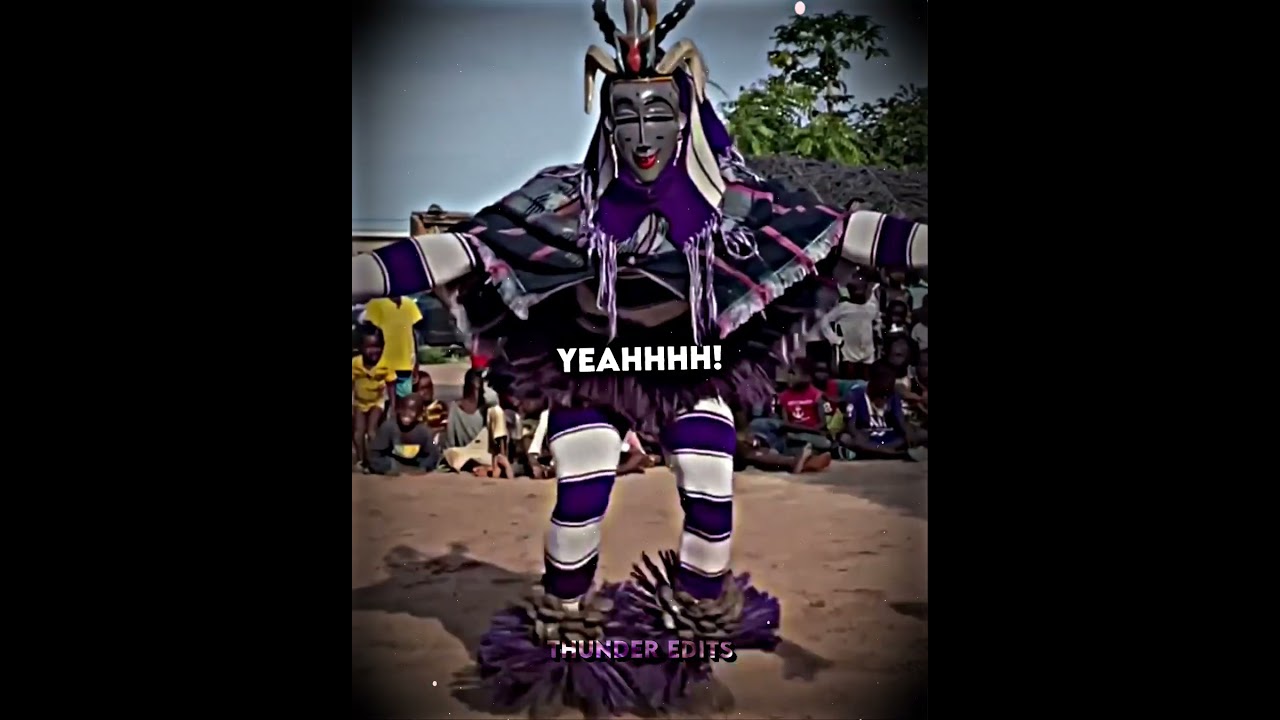 AFRICAN DEMON DANCE (ZAOULI) COWBELL GOTH - SMOKE 
