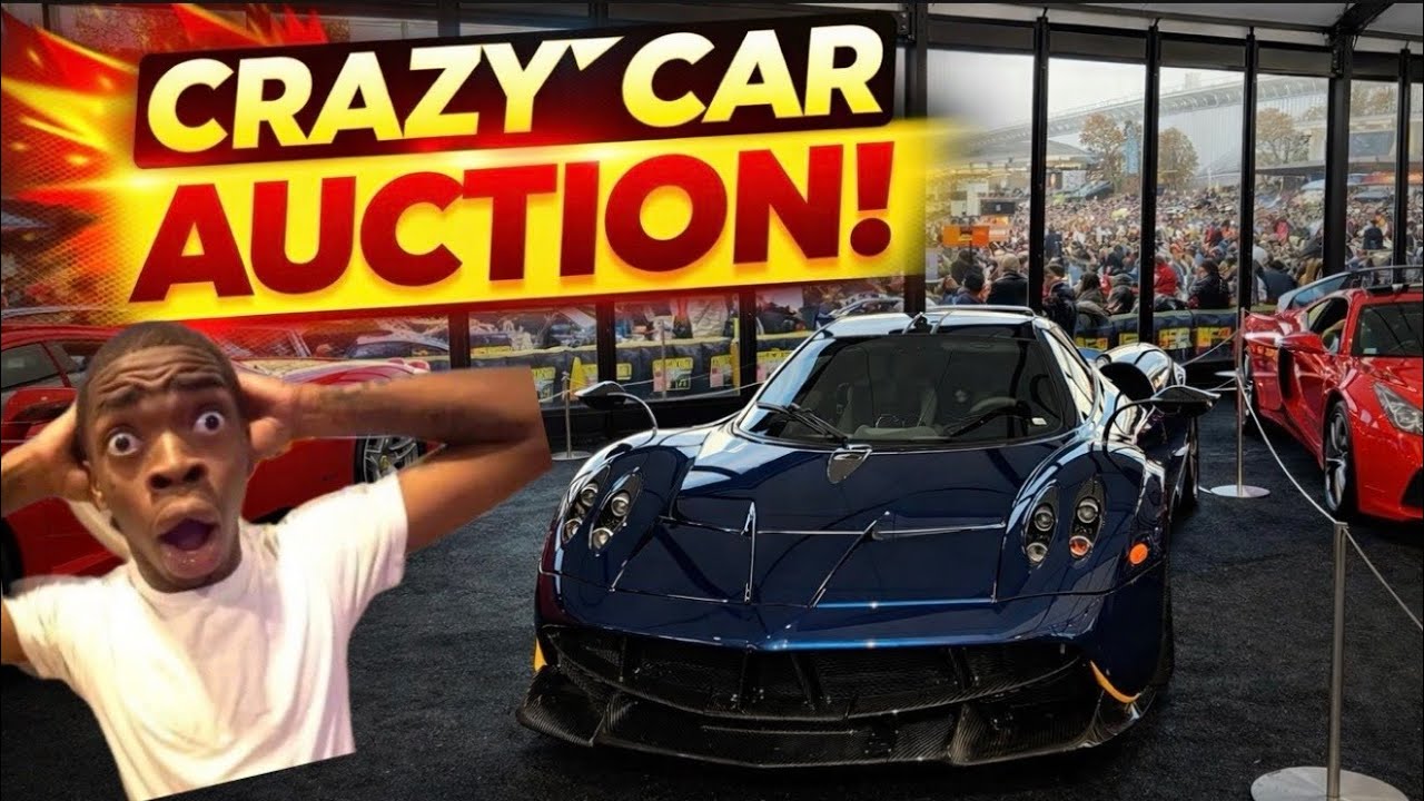 THE WILDEST SUPERCAR AUCTION EVER...