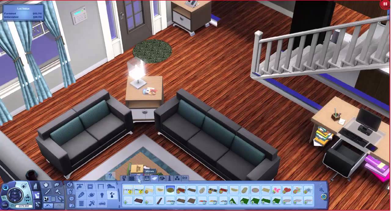 Sims 3 - Modern American Home - Speed Build [SimsArchitecture]