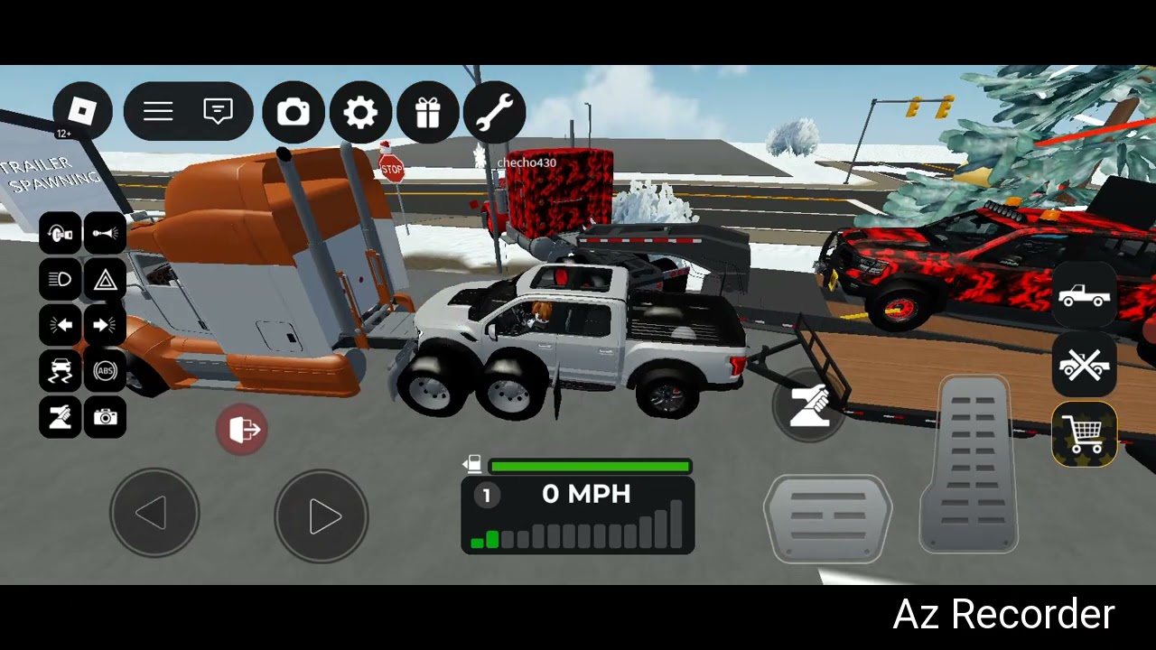 Hôm nay mình lên phía nam để chở hàng trong roblox