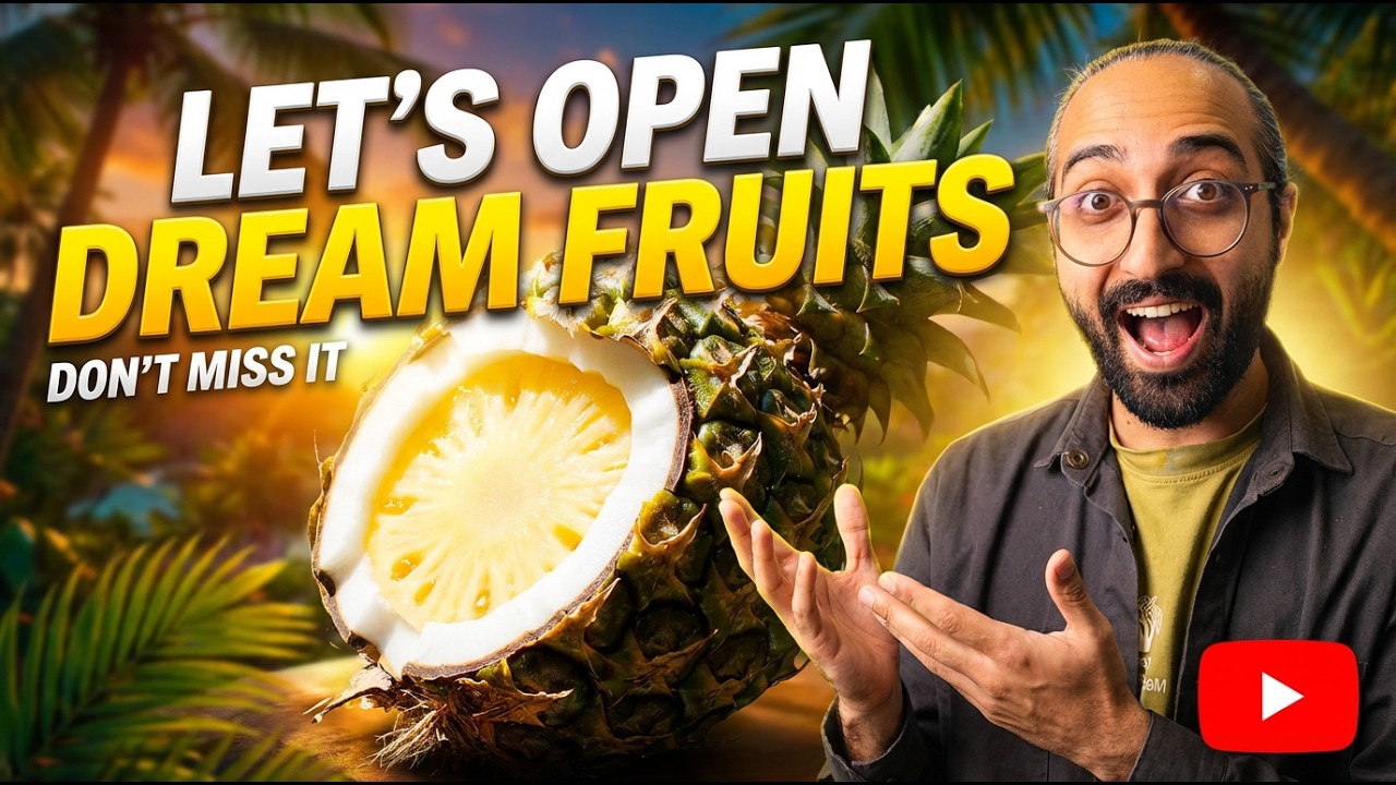 Hyper-Real Hybrid Fruits Growing in My Garden! (ASMR Crunch & Smash)
