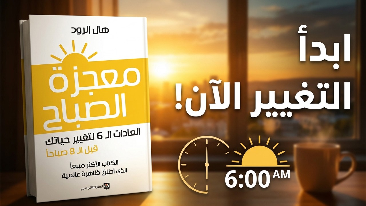الساعات الأولى من يومك تحدد كل مستقبلك | ملخص معجزة الصباح