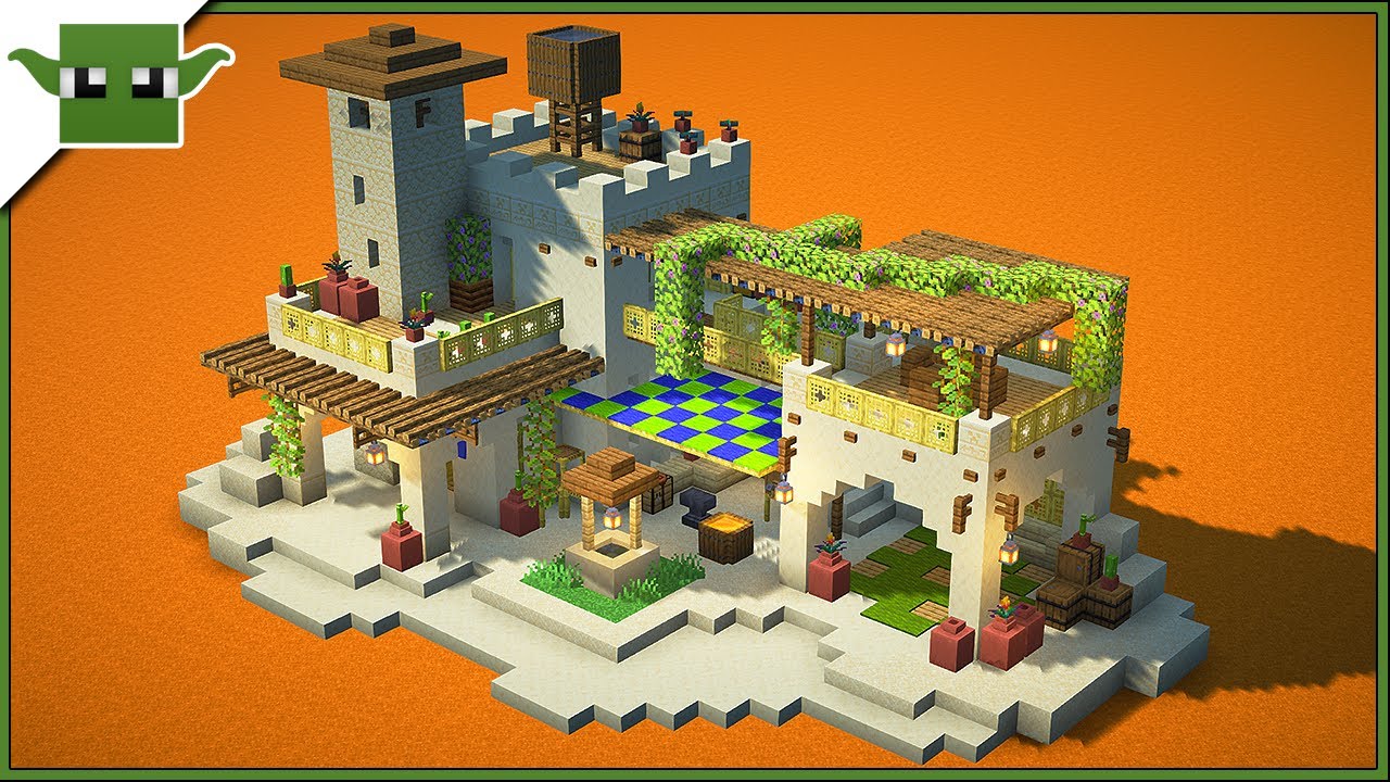 A Minecraft 1.20 Desert House Tutorial
