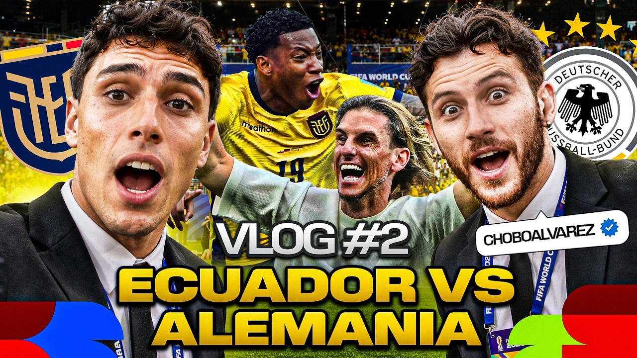 LA TRI HIZO HISTORIA | ECUADOR VS ALEMANIA | Vlog #2