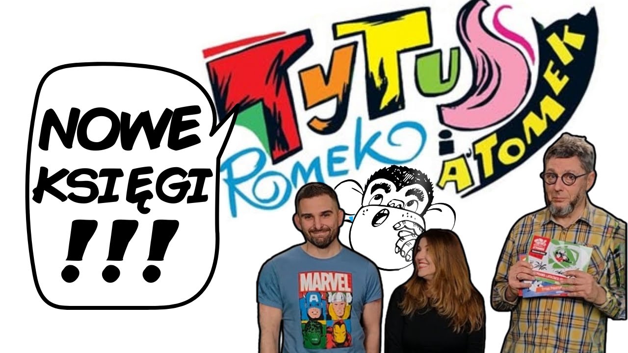 Sensacja! Nowe księgi serii Tytus, Romek i A'Tomek! Ogłaszamy!