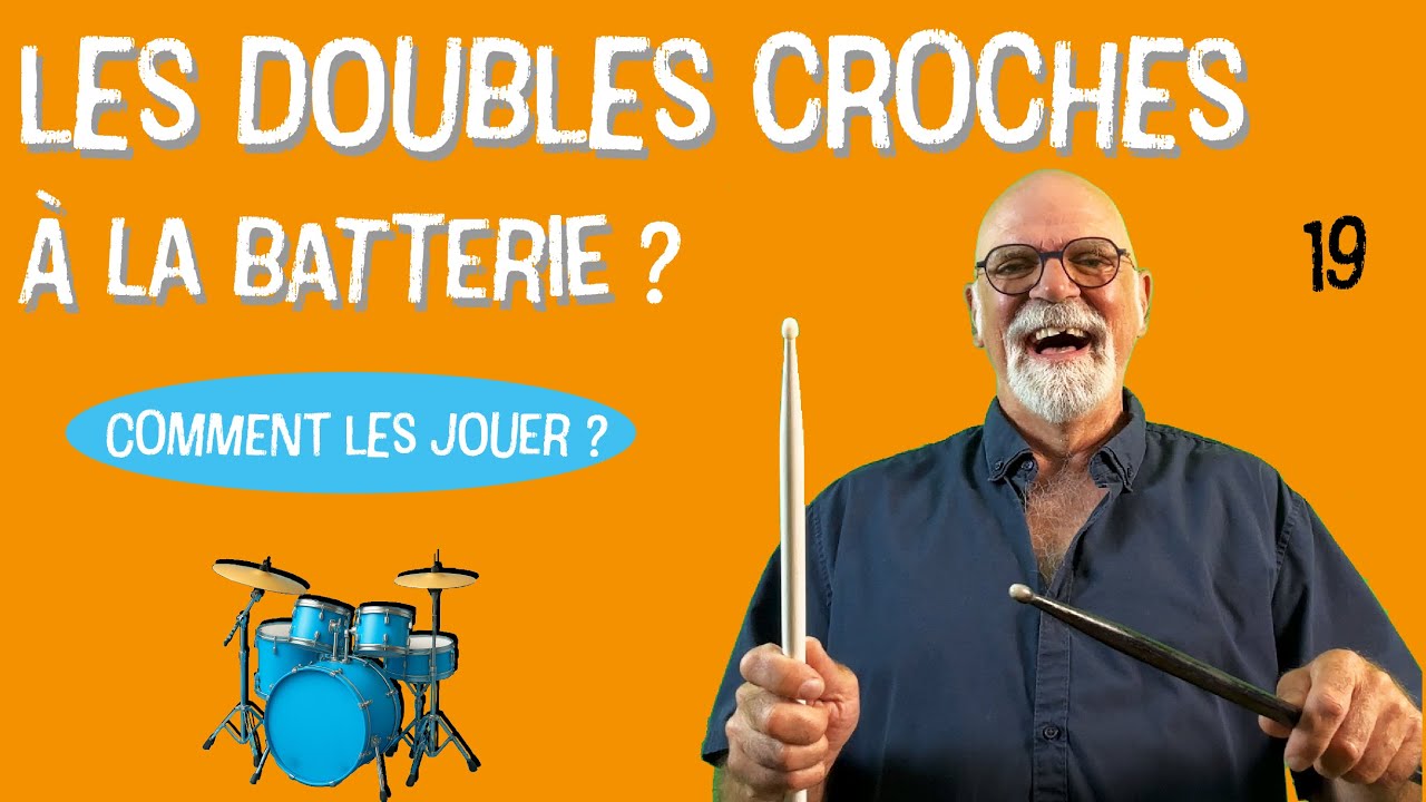 Jouer les doubles croches à la batterie – exercices faciles et progressifs