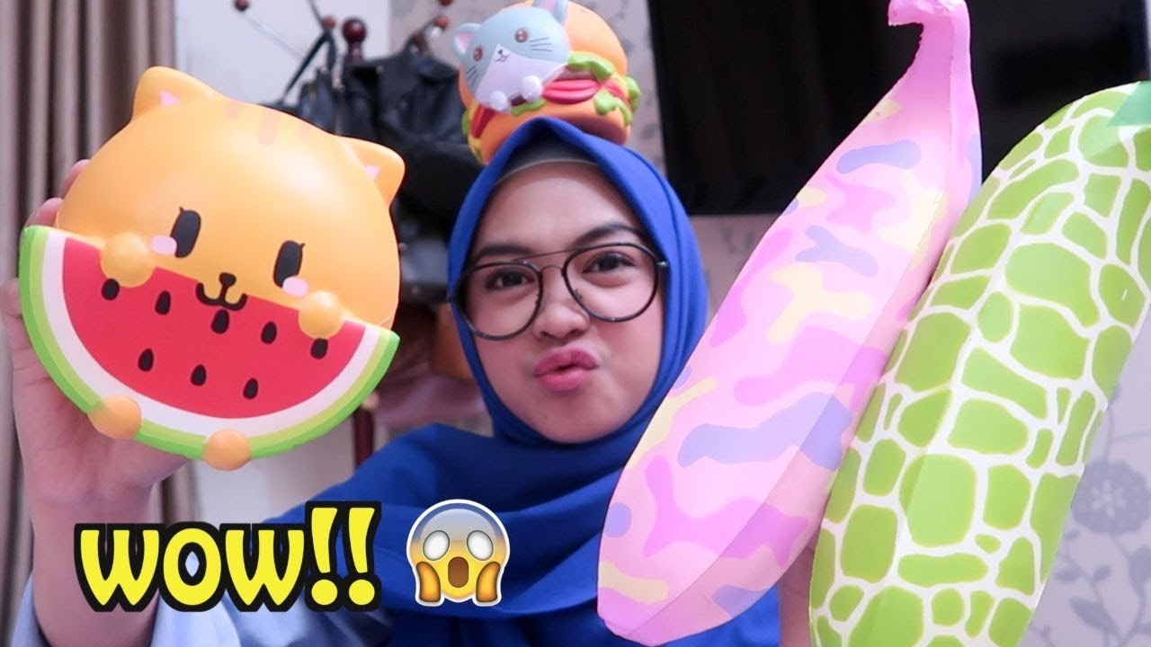 SQUISHY BESAR & TERBARU!!! - Ria Ricis Bagi-Bagi Squishy....