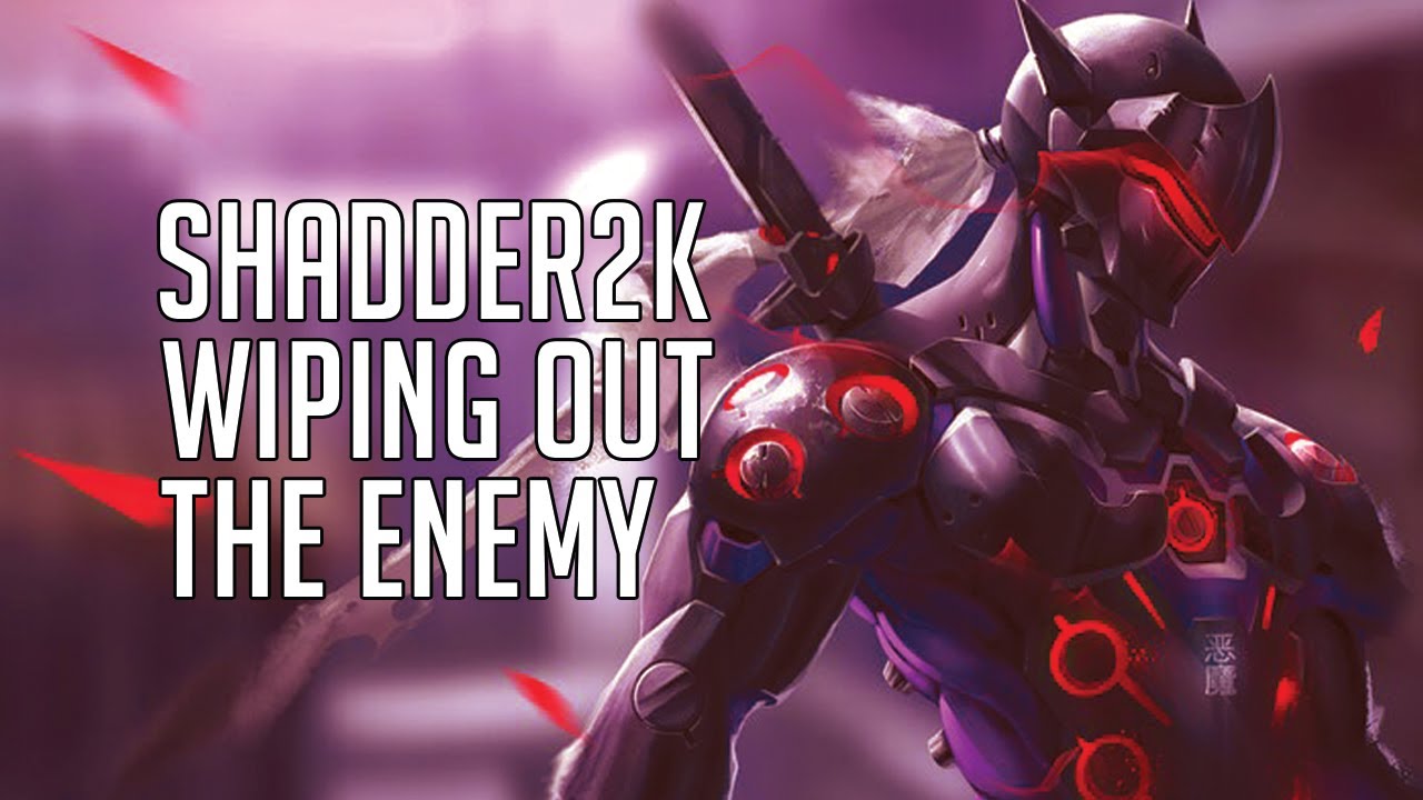 Overwatch - Shadder2k God Genji Wiping Out The Enemy
