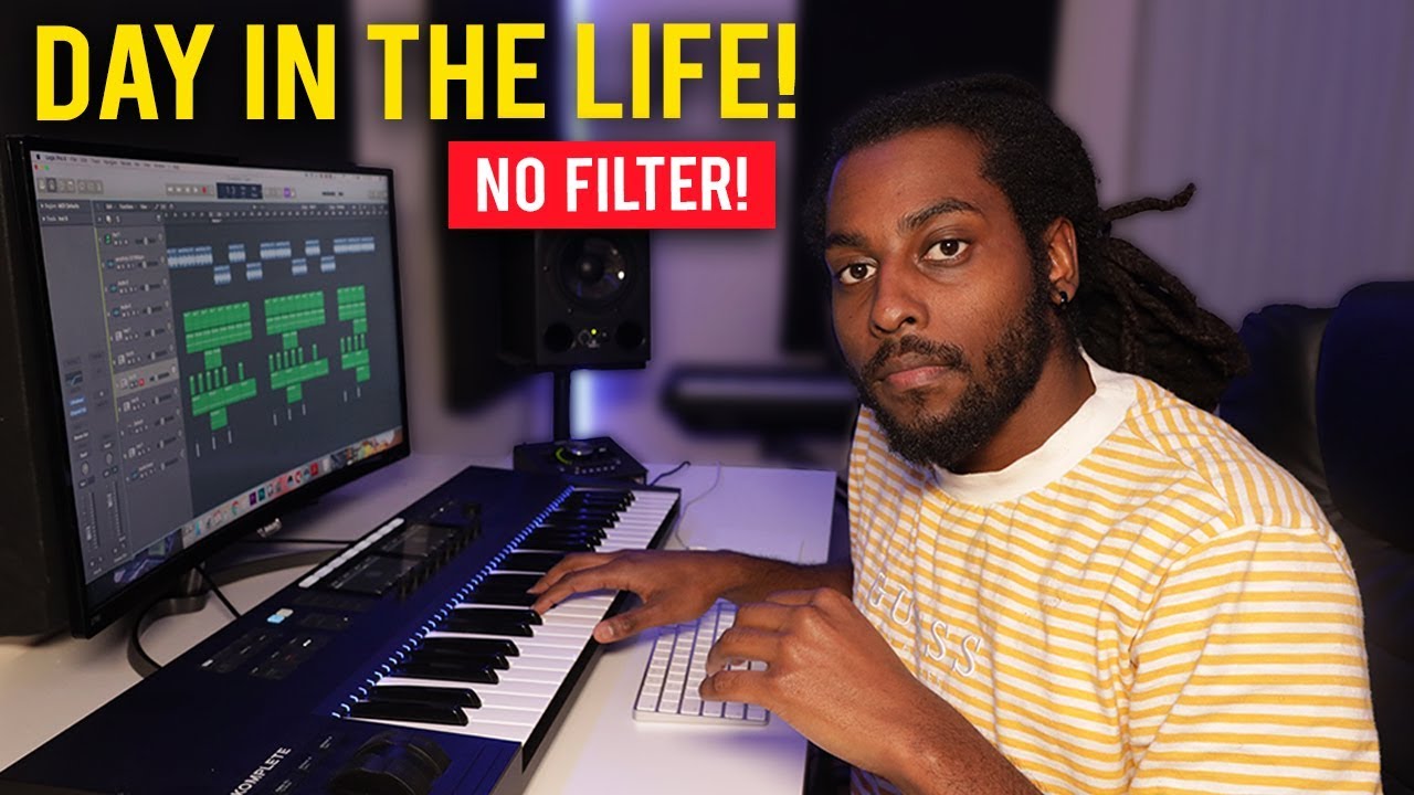a ReALisTiC day in the life of a music producer