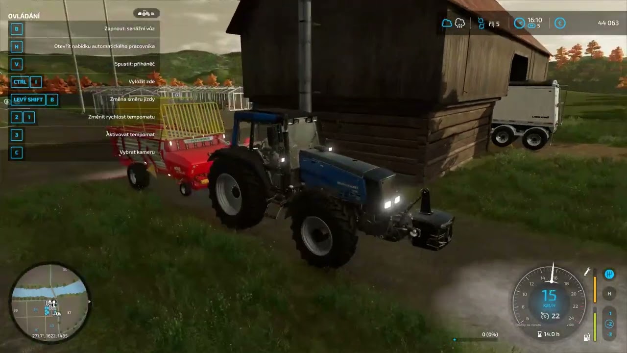 [FS22] Farming Simulator 22 - Gameplay - Den 11 (Čast 3) / Day 11 (Part 3)