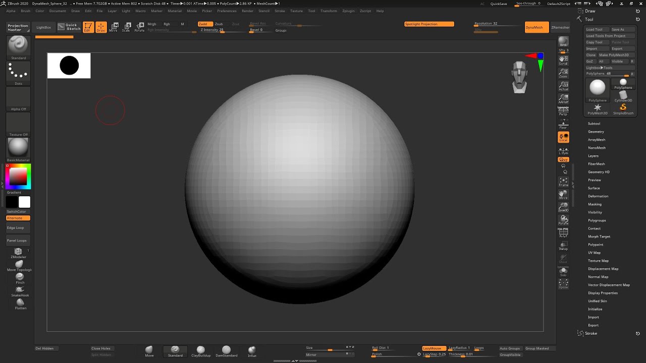 tiable alpha texture brush.#oc  #cartoon #sculpt #sketch #zbrush