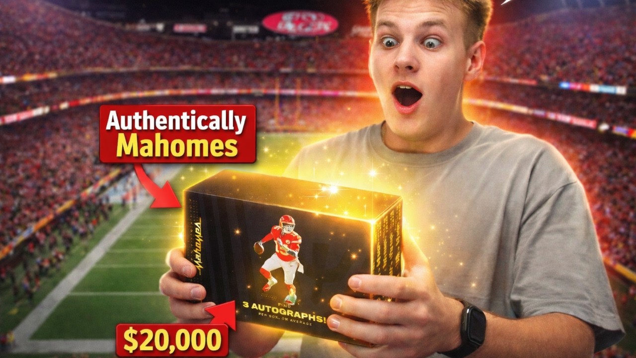 Opening the $20,000 Patrick Mahomes Box!