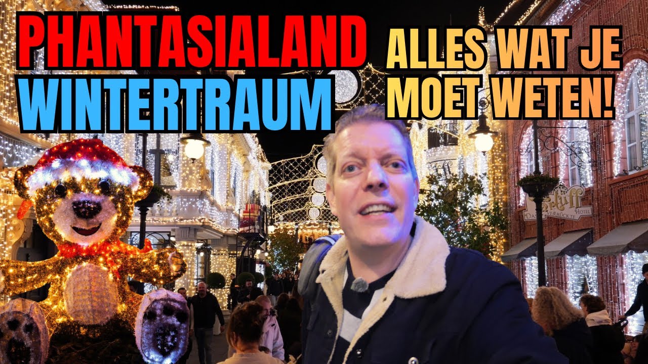 HET PERFECTE UITJE TIJDENS DE FEESTDAGEN? PHANTASIALAND WINTERTRAUM 2025-2026 REVIEW!