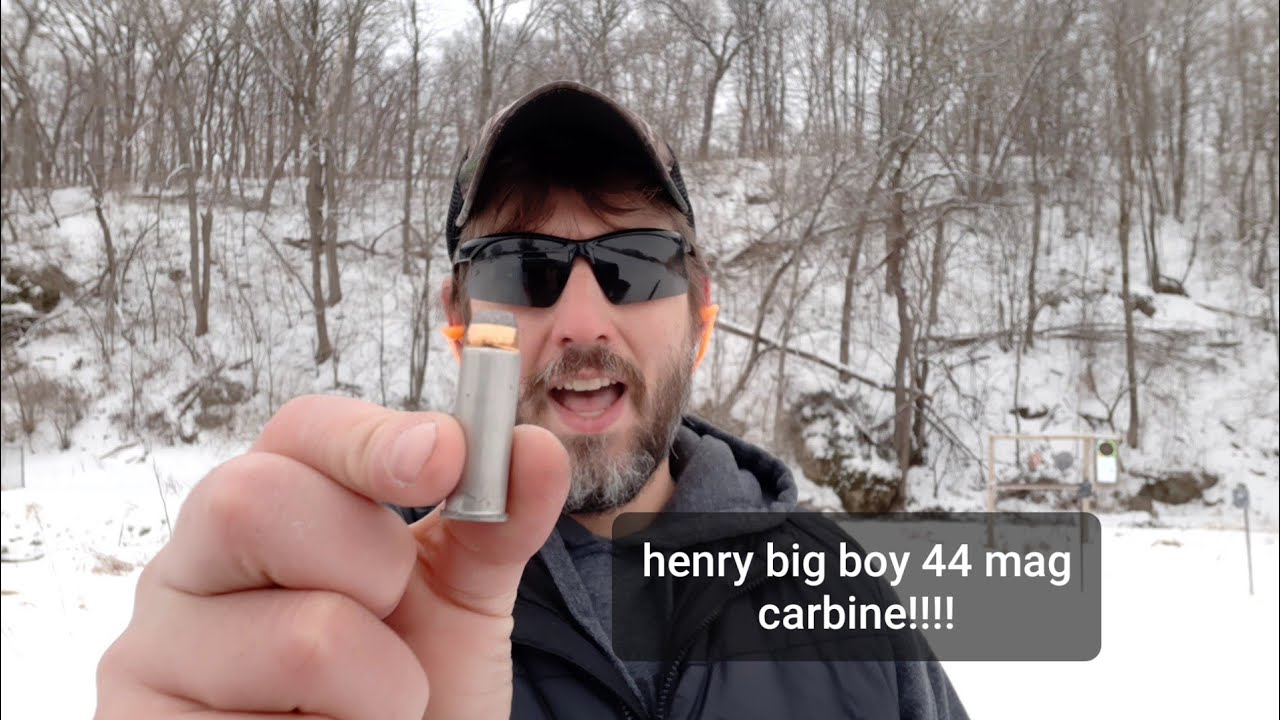 Henry big boy all steel .44 magnum carbine! Yes please!