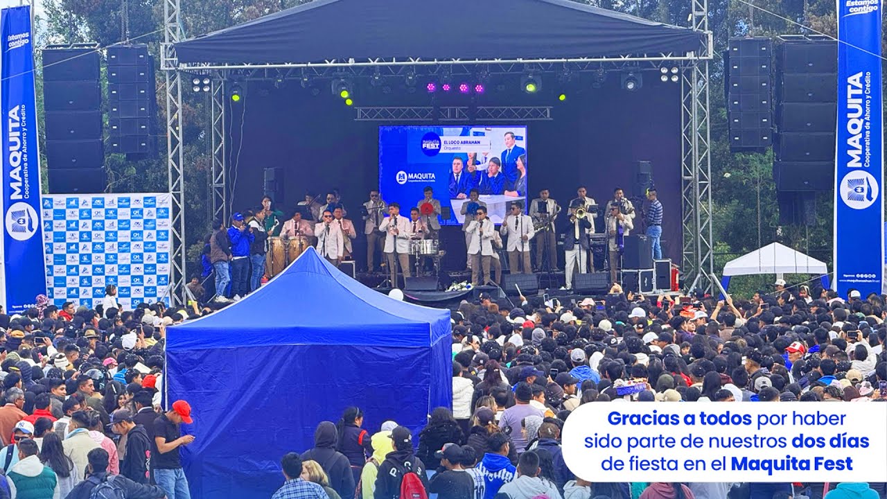 El loco Abrahan la orquesta Joven en el MAQUITAFEST23
