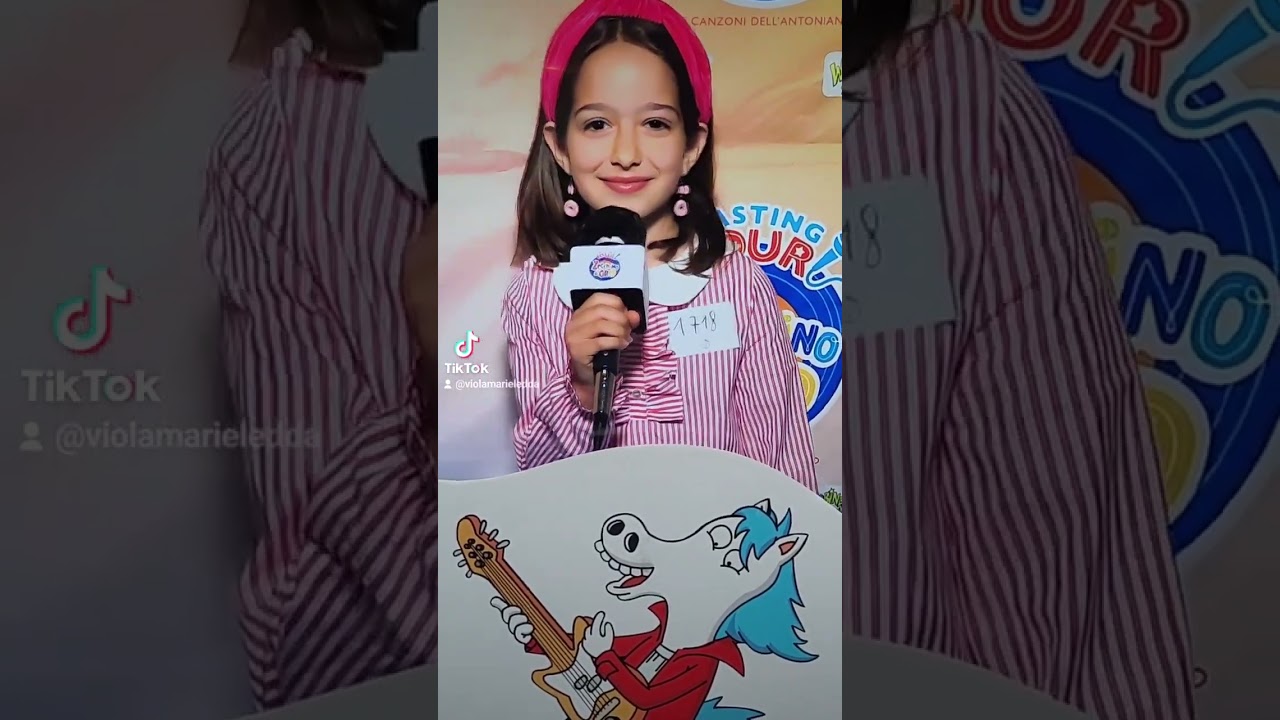 Viola Marie Ledda canta Ali di Carta al Casting tour Zecchino 66 #zecchinodoro