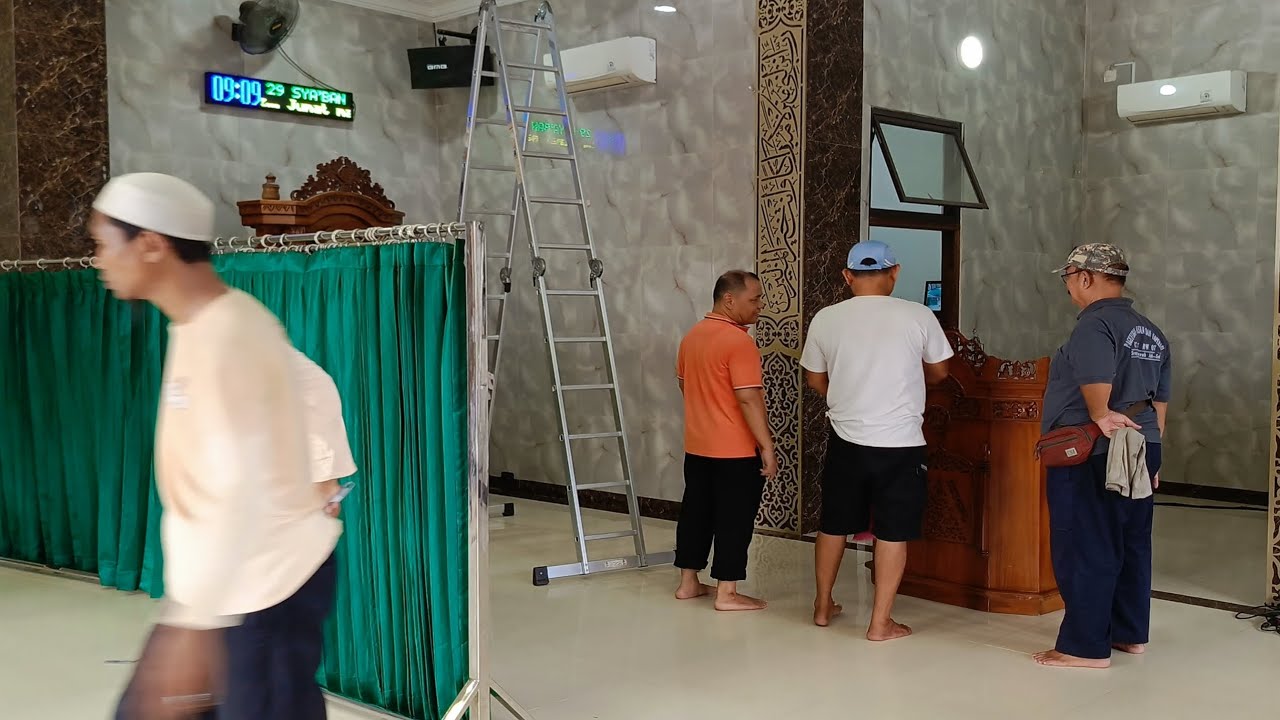 Bebersih Mushollah/Sambut Ramadhan 1447 H/Al Hidayah Ripin Beriman/29 Sya'ban 1447 H#didinabasiyah 